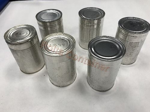 Round Tin Container