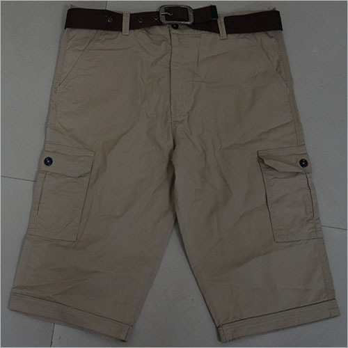 Twill Solid Shorts