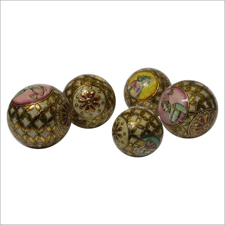 Bone Inlay Decorative Balls