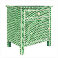 Antique Bone Inlay Drawer