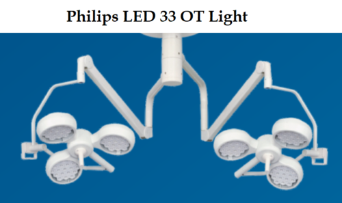 Philips Led OT Lights - Ultra-Modern Design, Easy Wall and Roof Mounting | High Illumination, Low Power Consumption, Attractive Look