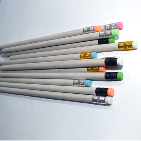 Rubber Tipped Paper Pencil