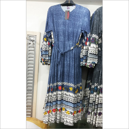 Blue Ladies Dress