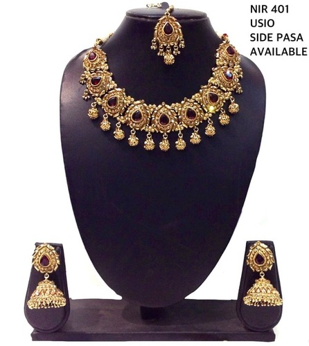 Bridal Necklace Set Drop Earrings