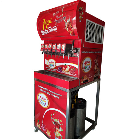 Multi Flavored Valve Soda Vending Machine