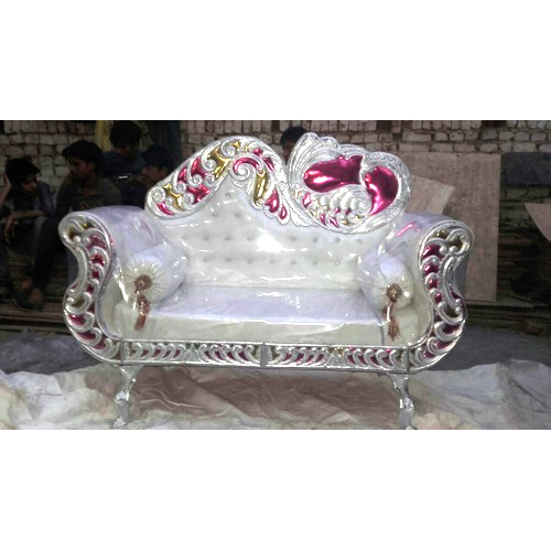 Silver Color Stage Couch Sofa