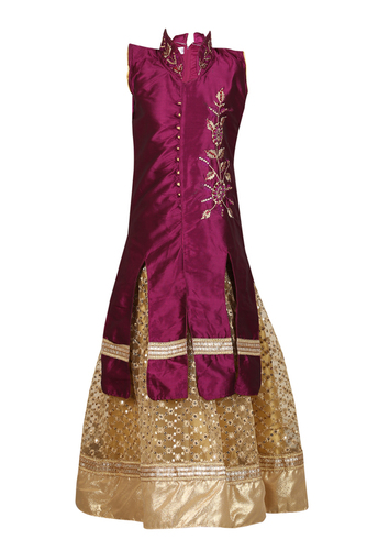 Crazeis Beautiful Lehenga Choli Set Age Group: 3-4 Yrs