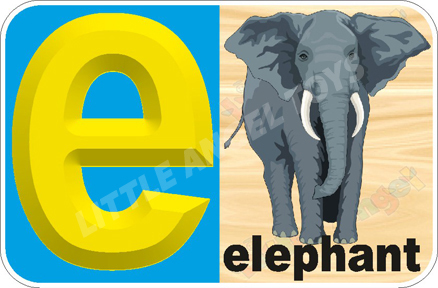 Yellow And Black English Alphabet Flash Cards