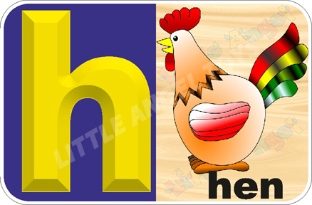 Yellow And Cream English Alphabet Flash Cards