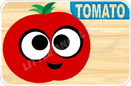 Red Vegetable Flashcards