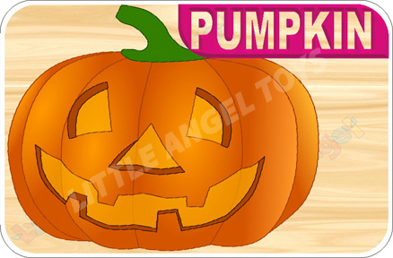 Orange Vegetable Flashcards