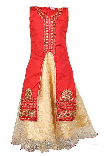 Crazeis Beautiful Lehenga Choli Set Age Group: 3-4 Yrs