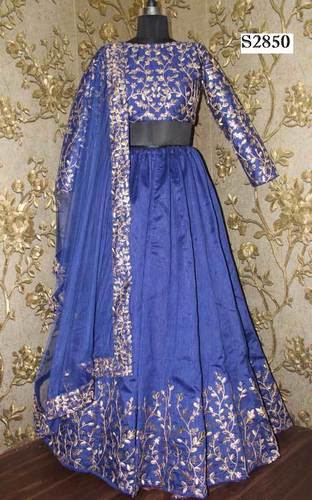 Blue Color New Designed Lehenga