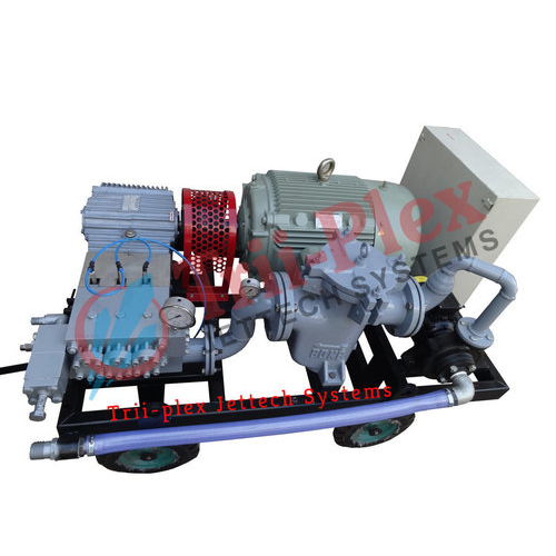 High Pressure Hydro Jetting Machines - Flow Rate: 62 Lpm