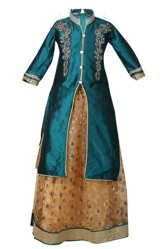 Crazeis Beautiful Lehenga Choli Set Age Group: 3-4 Yrs