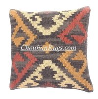 Multi Color Hand Embroidered Pillow Covers