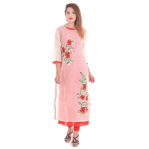 Vihaan Impex Women'S Designer Kurti Bust Size: 28.5 Inch (In)