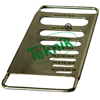 Flakiness Gauge Mtat-08 - Stainless Steel, Heavy-gauge Design For Aggregate Testing | Laser-etched Markings, Corrosion Resistant, Precision Weighting System