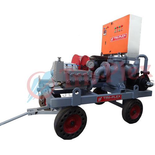 High Pressure Water Jet Pump Machines - Flow Rate: 80 Lpm