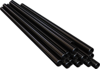 Ms Conduit Pipe - Mild Steel, Round, Gray | Powder Coated Finish, 1-year Warranty, High Durability & Impact Resistance, Self-extinguishing