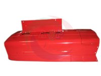 Red Oxide Massey Ferguson 135 Bonnet With Fuel Lid & Battery Cover