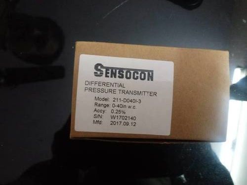 Sensocon USA SERIES 211-D040I-3 Differential Pressure Transmitter