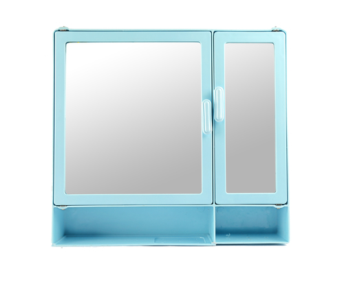 Bathroom Cabinet D-Shelf Blue