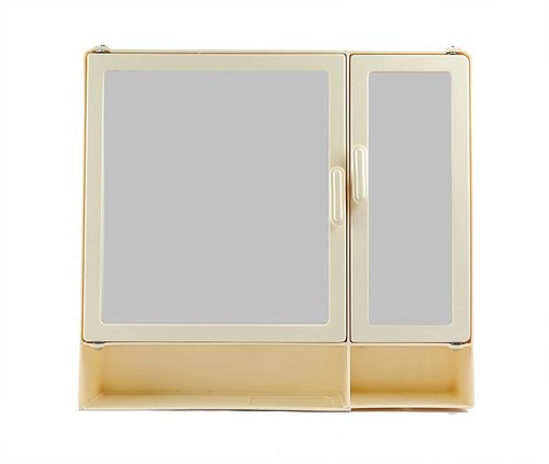 Bathroom Cabinet D-Shelf Ivory