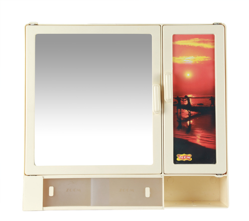 Pet Bathroom Cabinet Sliding Ivory