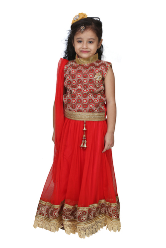 Crazeis Beautiful Lehenga Choli For Girls Age Group: 3-4 Yrs