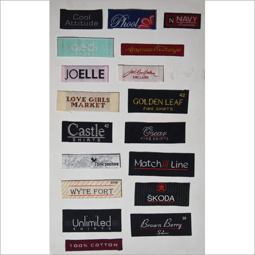 Designer Garments Labels