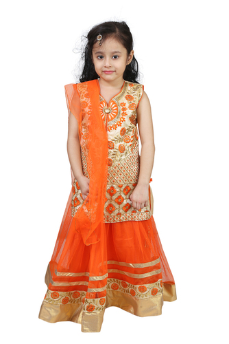 Crazeis Beautiful Lehenga Choli For Girls Age Group: 3-4 Yrs