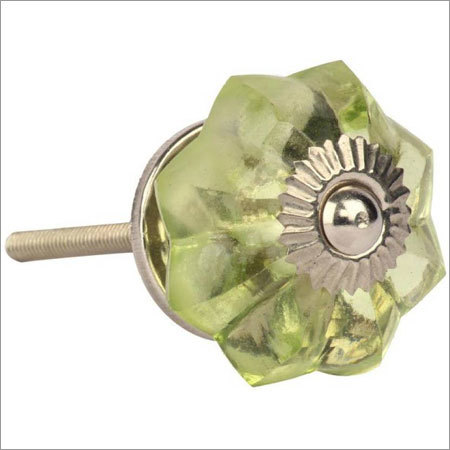 Color Glass Knob