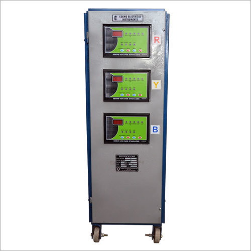 Three Phase Air Cooled Servo Stablizer Input Voltage: 120-440 Volt (V)