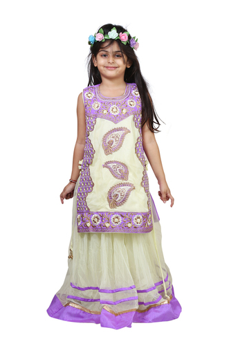 Crazeis Beautiful Lehenga Choli For Girls Age Group: 3-4 Yrs