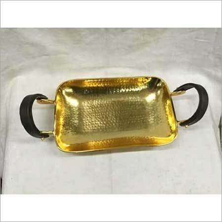 Alluminium Golden Tray