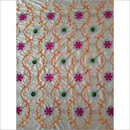 Embroidery Work On Tent Fabric