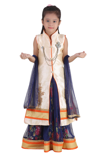 Crazeis Beautiful Lehenga Choli For Girls Age Group: 3-4 Yrs