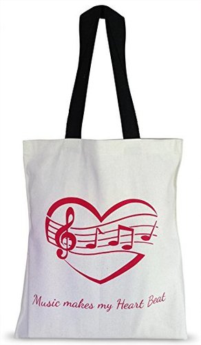 Printed Canvas Shopping Bags