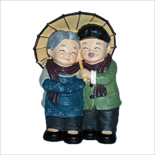Decorative Old Couple Statue