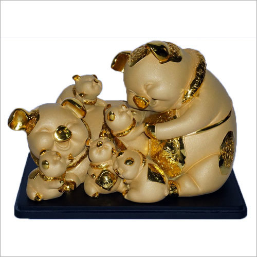 Decorative Pig Statue