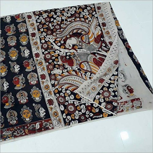 Ladies Kalamkari Designer Print Sarees