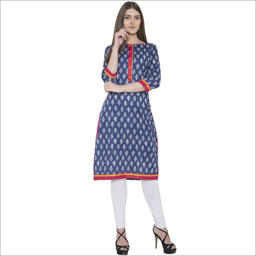 Cotton Straight Kurti
