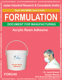 E Books Acrylic Resin Adhesive Making