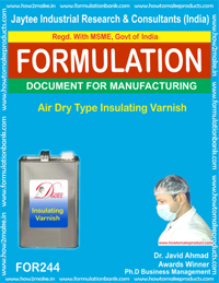 E Books Air Dry Type Insulating Varnish Making