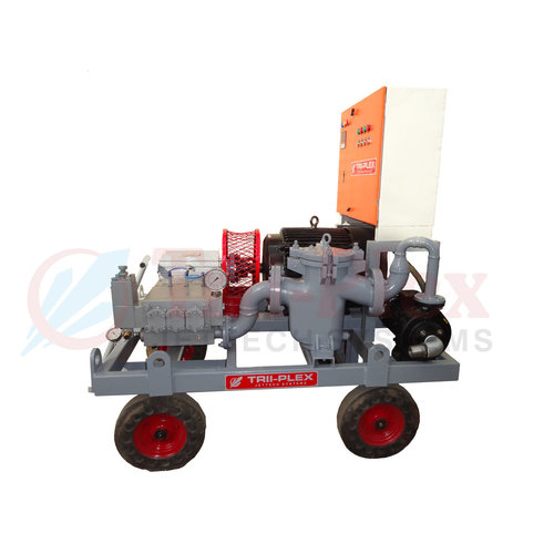 Triplex Plunger Hydro Test Pump - Flow Rate: 20 Lpm