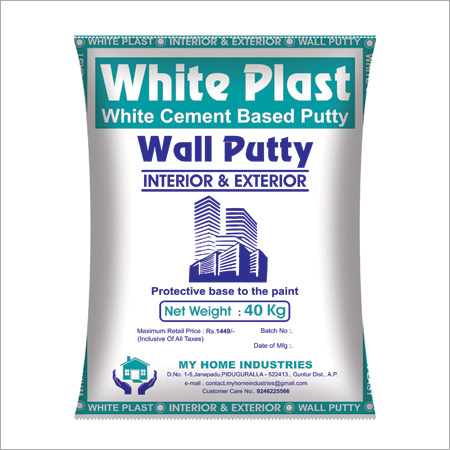 White Plast Wallcare Putty