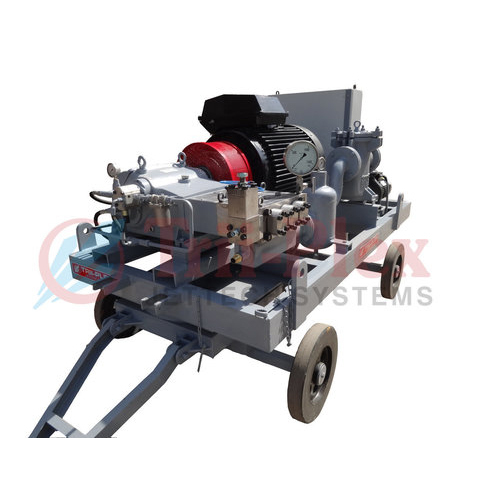 Reciprocating Triplex High Pressure Plunger Pump 750 Bar - Power: Electric