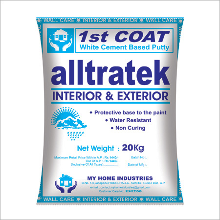 White Cement Based Putty