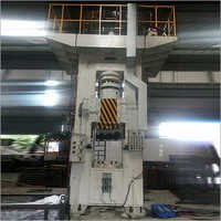 White With Yellow Closed Frame Cold Forging Press Ptcfp